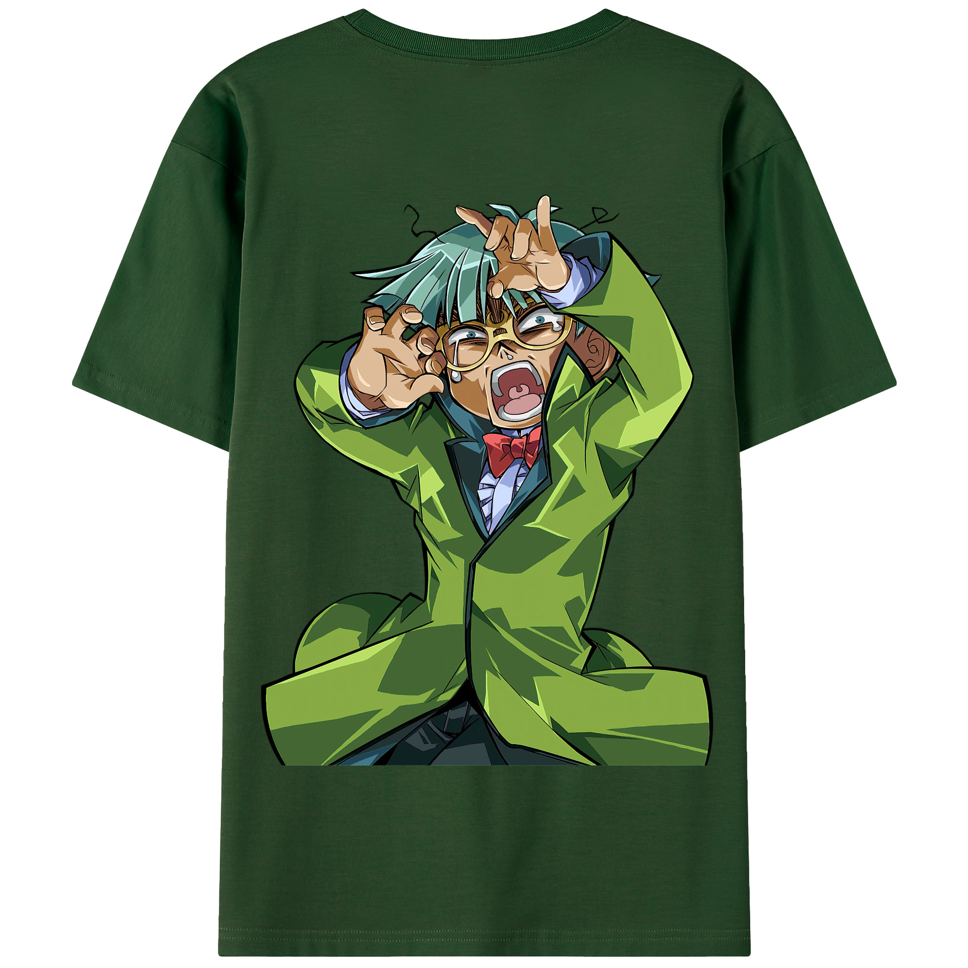 （画像用） 遊☆戯☆王 Yu-Gi-Oh! 綿100％半袖Tシャツ（背面プリント）